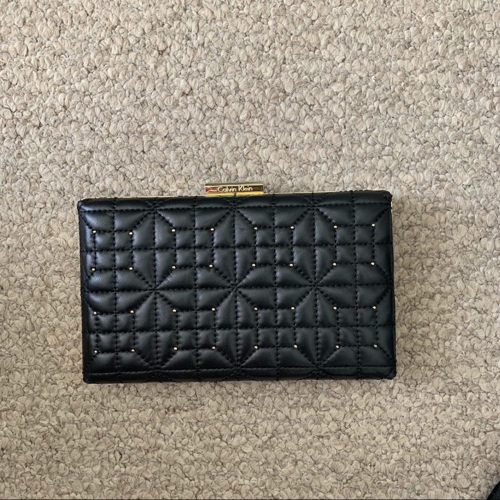 Calvin Klein box clutch